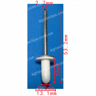 H 2022 Заклепка 5.8x15 Toyota Lexus 9026906013 9026906012