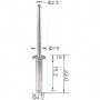 H 2119 Заклепка 4x20 Nissan Infiniti Mazda 015150009U BN8F50355