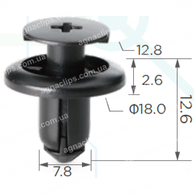 C 1739 Кліпса Hyundai Kia Subaru 865903S000 909130067