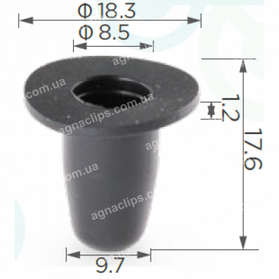 C 1346 Кліпса Toyota 4133J100032