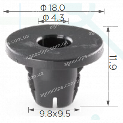 C 1346 Кліпса Toyota 4133J100032