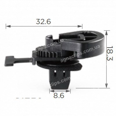 C 1352 Кліпса Mitsubishi MB814151