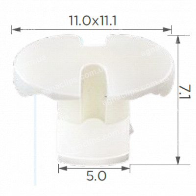 C 1381 Кліпса Mercedes