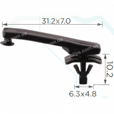 C 1383 Кліпса Honda 91563S84A01