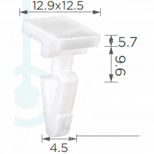 C 1543 Кліпса Toyota Lexus 525350E030 5253528020