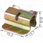 H 2036 Скоба 13.7x15.2mm Mercedes BMW