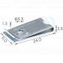H 2043 Скоба 11x24mm Mercedes 1239940645