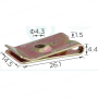 H 2048 Скоба 26x14.6mm отвір 4.3mm