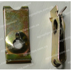 H 2049 Скоба 25.x11mm отвір 3.8mm