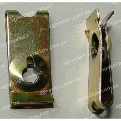 H 2049 Скоба 25.x11mm отвір 3.8mm