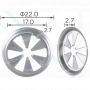 H 2125 Скоба d=22mm Ford VW W703505 867863849A