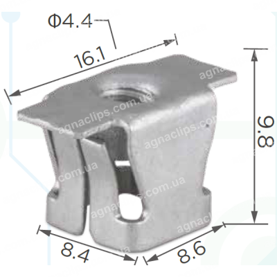 H 2154 Скоба GM Ford Cadillac 11518531 22642007 N518531