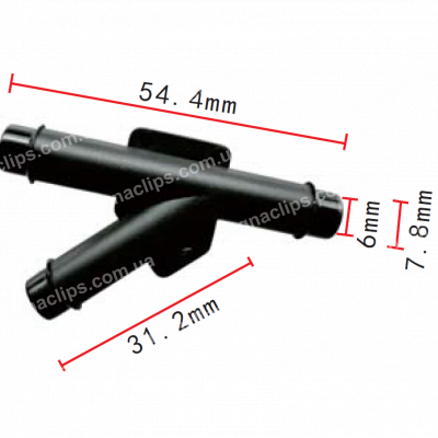 C 386 З'єднувач Chrysler 7.8x7.8x7.8mm 4179982