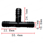 C 417 З'єднувач (трійник) d=10.8mm
