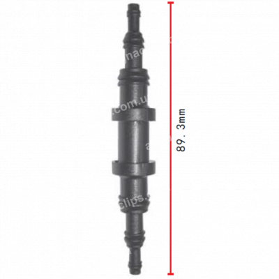 C 419 З'єднувач (двійник) d=9.5x6.3x3.2mm універсальний