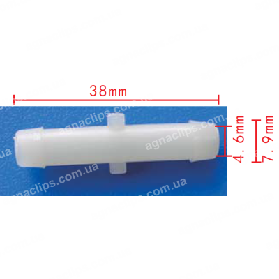 C 448 З'єднувач d=7.9mm GM Ford 614858 14004878 10017487 383005