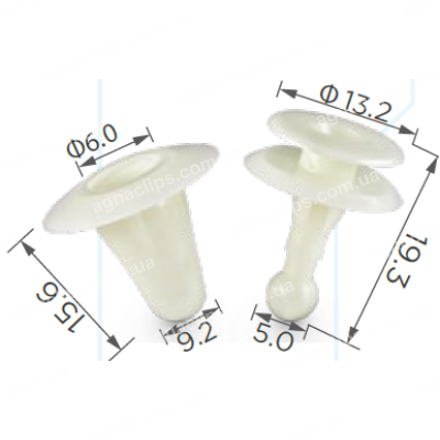 C13 Кліпса Isuzu Mazda Toyota GM Honda Hyundai Kia Mitsubishi Nissan Suzuki 6777101010 6777112010000 992740825 8942264920