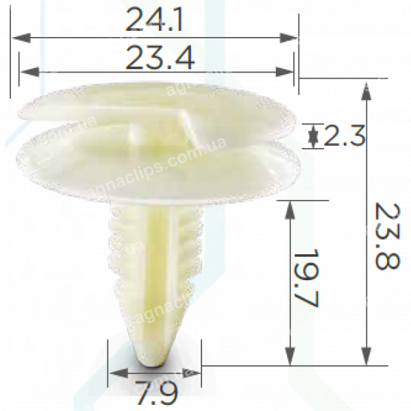 C 20 Кліпса GM 20451401