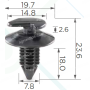 C 60 Кліпса GM Vaz AMC Chrysler 4005099 796255 6033862