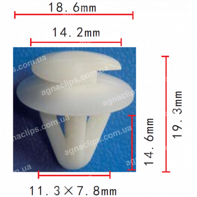C 61 Кліпса Lexus Mazda Toyota 6258114020 992740822 6258114020