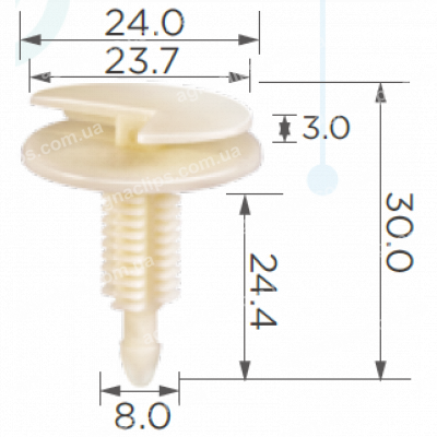 C 131 Кліпса Ford 387496S
