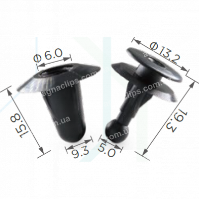 C 165 Кліпса Toyota Lexus GM Nissan Suzuki Mitsubishi Mazda Kia Hyundai Isuzu Honda Daihatsu 992740825 6777112010000 6777112010 6777101010 8942264920 MR114962 6777130060 95005064