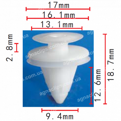 C 275 Кліпса Nissan Infiniti Toyota 849150W000