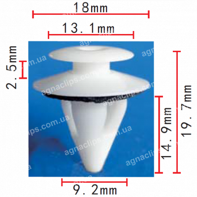 C 278 Кліпса Toyota Lexus 6777112070