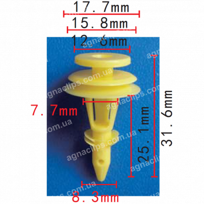 C 583 Кліпса Chrysler Dodge Jeep 6502991