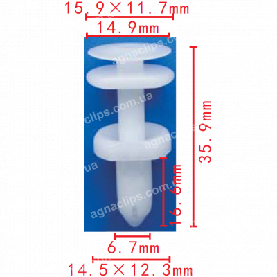 C 599 Кліпса GM Chevrolet Daewoo 15960325