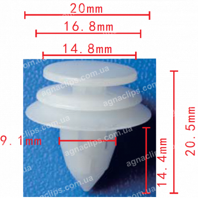 C 639 Кліпса Chrysler Dodge 6505292AA