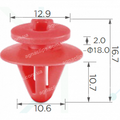 C 813 Кліпса Toyota Lexus 9046711111