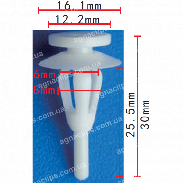 C 819 Кліпса Chrysler Mitsubishi MB566719 M566719