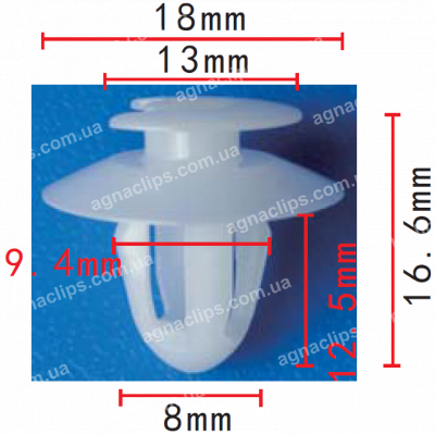 C 842 Кліпса Mercedes Audi Smart Seat Skoda Lamborghini VW 0039884178 0059888278 59888278