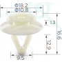 C 943 Кліпса VW Audi Skoda Seat 171807249A