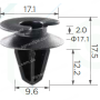 C 992 Кліпса GM Mercedes Ford Peugeot Daewoo Opel 2240587 2240582 90321121 2240593