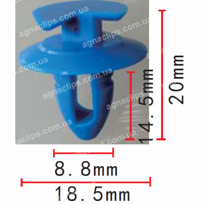 C 1277 Кліпса Fiat Lancia Alfa Romeo 14188282