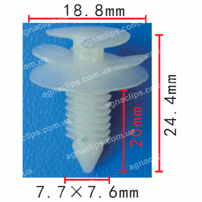 C 1293 Кліпса Fiat Alfa Romeo Lancia 5755291