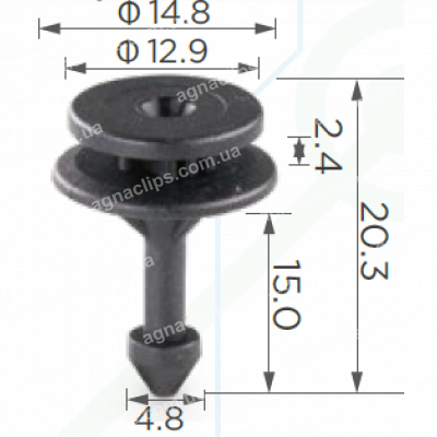 C 1405 Кліпса VW Audi Skoda Seat