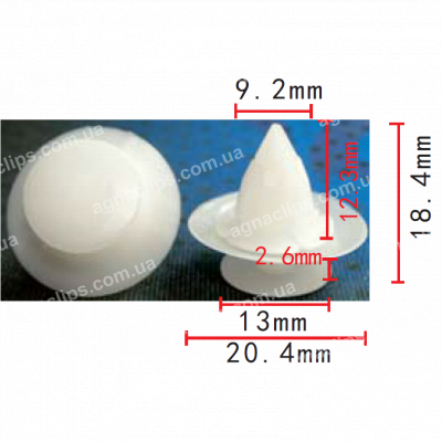 C 1412 Кліпса Ford Mazda обшивки салону