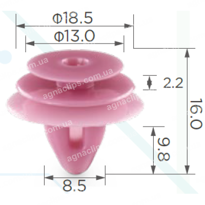 C 1460 Кліпса Subaru 65548GA250 L65548GA250