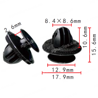 C 1499 Кліпса Mitsubishi Toyota Nissan 7586712040 7586702010