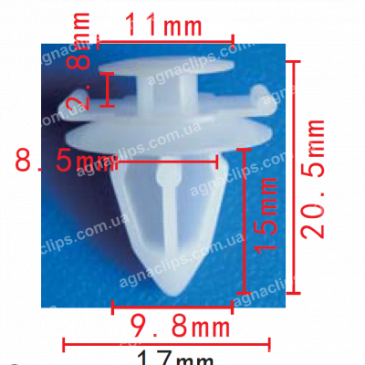 C 1527 Кліпса Mitsubishi MR200275