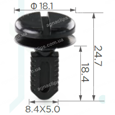 C 1535 Кліпса BMW 51471945266 обшивка багажника