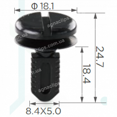 C 1535 Кліпса BMW 51471945266 обшивка багажника