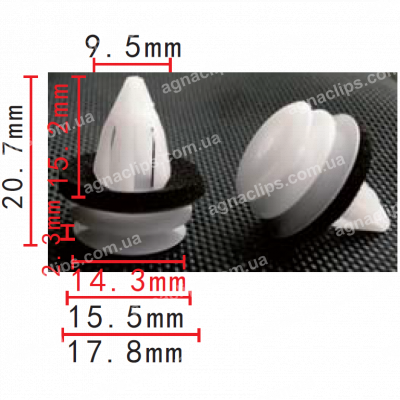 C 1537 Кліпса BMW 51437001491 51418224768