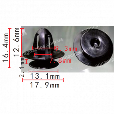 C 1576 Кліпса BMW Mitsubishi Ford Mini Porsche Rolls Royce VW Seat Skoda 6177722 51498123832 90541701 611769 N90541701