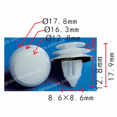 C 1726 Кліпса Mazda Ford GJ6R68ABX GJ6A68AB1