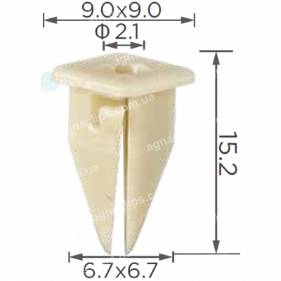 C 3078 Кліпса Toyota Lexus 9018904207