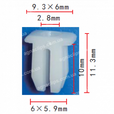 C 24 Кліпса Ford GM 1254815